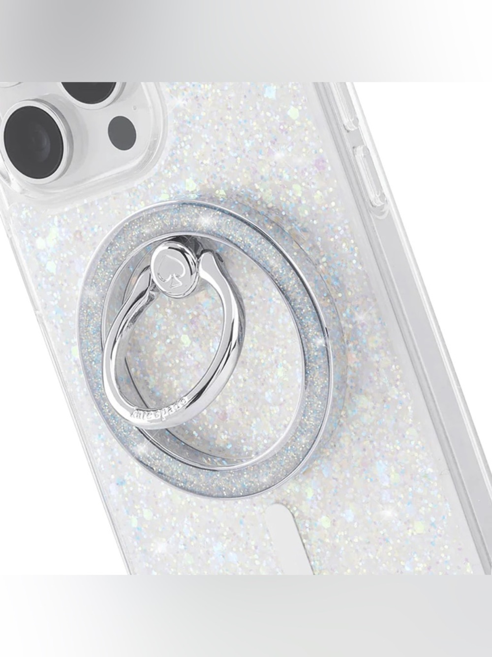 New Kate Spade New York That Sparkle MagSafe Ring Stand $40 MSRP - Picture 9 of 13